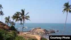 India -- Anjuna beach in Goa, undated