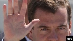 Russian President Dmitriy Medvedev