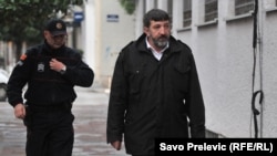 Mirko Velimirović, jedan os svjedoka saradnika u sudskom procesu "državni udar", Podgorica, 7. februara, 2018.