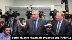 Бывший глава Нацгвардии Украины Юрий Аллеров 17 мая 2019 года во время суда.