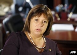 Ukrainian Finance Minister Natalie Jaresko