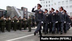 Çeçenistanyň polisiýa işgärleri.