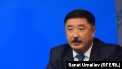 Аким Бокейординского района ЗКО Нурлан Рахимжанов. Уральск, 24 июля 2018 года.