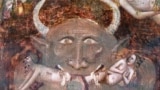 Фреска со сценой Страшного суда в одном из храмов итальянской Болоньи