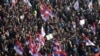 Serb Opposition Holds Big Protest
