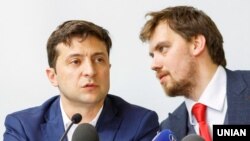 Владимир Зеленский и Алексей Гончарук