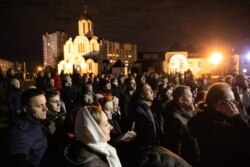 Усяночная ў храме, што на Прытыцкага ў Менску