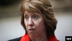 EU High Representative for Foreign Affairs Catherine Ashton (file photo)