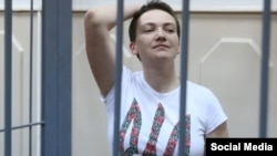 Украинская летчица Надежда Савченко. 