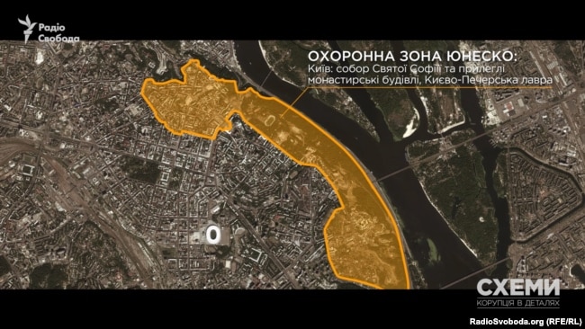 Межі буферної зони комплексу споруд собору Святої Софiї та ансамблю Києво-Печерської лаври &ndash; об`єктів всесвітньої спадщини ЮНЕСКО