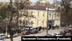 Будівля суду в Сімферополі, 28 березня 2019 року