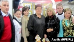 Министр культуры Новосибирской области Наталья Ярославцева (в центре), архивное фото