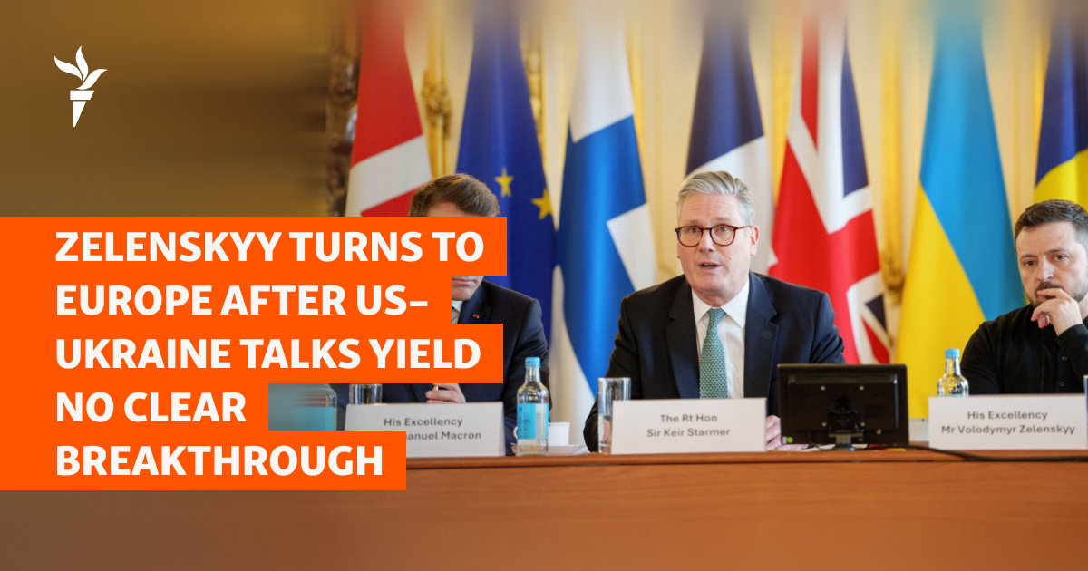 Zelenskyy Turns to Europe After US-Ukraine Talks Yield No Clear Breakthrough