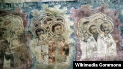 Թուրքիայում ավերակների վերածված հայկական եկեղեցու որմնանկար, արխիվ