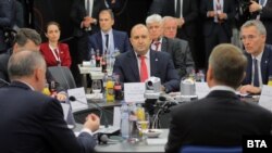 Rumen Radev president of Bulgaria NATO B9