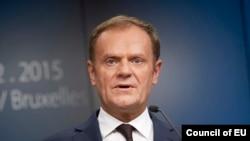 European Council President Donald Tusk 