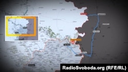 Незаконний шлях перетину, який з Росії веде до окупованого Луганська