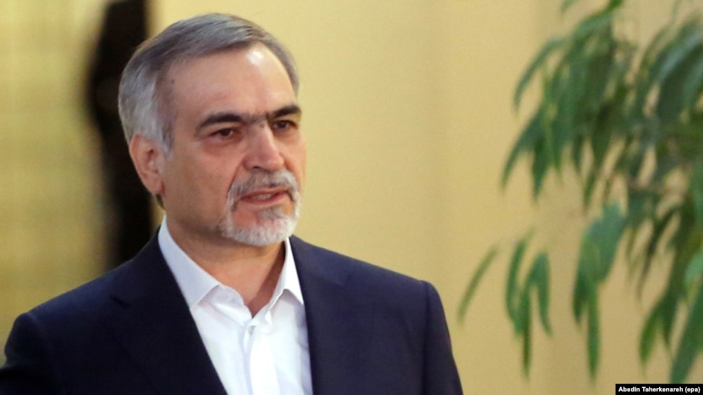 Hossein Fereidoun, attends a press conference in Tehran in January 2016.