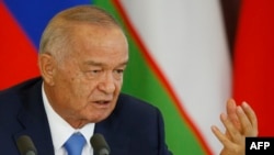 Өзбекстан президенті Ислам Каримов. Мәскеу, 26 сәуір 2016 жыл.