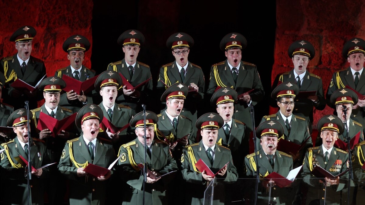 Russia's Red Army Performs For First Time