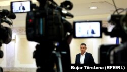 Kryetari i Partisë Demokratike të Kosovës, Kadri Veseli.