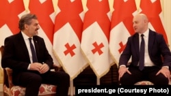 მიხეილ ყაველაშვილი (მარცხნივ) და გიორგი მოდებაძე