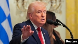 ԱՄՆ նախագահ Դոնալդ Թրամփը ելույթ է ունենում Սպիտակ տանը, Վաշինգտոն, 26-ը մարտի, 2026թ.