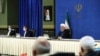 حسن روحانی، رئیس‌جمهوری اسلامی ایران، در نشست هیات دولت
