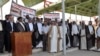 Iraq - Demonstrations and seminar for victims Spyker, Semawa, 31Aug2014