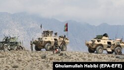 شماری از نیروهای امنیتی در افغانستان