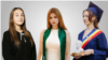 Absolvente de nota 10. De la stânga la dreapta: Valeria Mutelica, Liceul Teoretic „Mihail Sadoveanu” din Hâncești; Ionela Lefter, Liceul „Vasile Alecsandri” din Ungheni; Ana Covalciuc, Liceul Teoretic „Mihai Eminescu” din Bălți 