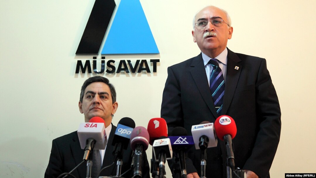 Azerbaijani opposition leaders Ali Kerimli (left) and Isa Qambar have parted ways. Will one of them come to regret it?