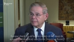 Senatorul american Bob Menendez despre gazoductul Nord Stream 2