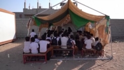 یمن کې د ړنګو سلګونه ښوونځیو زدکوونکي په څه حال دي؟