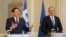 US Secretary of State Marco Rubio (left) speaks during a joint press conference with Greek Foreign Minister George Gerapetritis in Athens on October 7. 