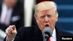 ABŞ-nyň prezidenti Donald Tramp 