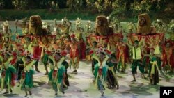 Индонезияда Осиё ўйинларининг очилиш маросими.