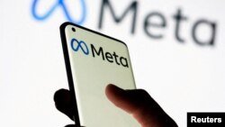 Logoja e kompanisë Meta.