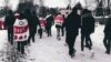 Belarus - Protest against election fraud and security forces violence, Minsk, 30Jan2021