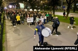 Protest Podgorica, 7. februar