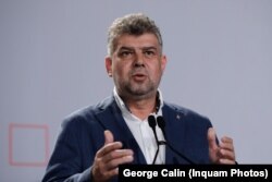 Marcel Ciolacu, președintele Camerei Deputaților și al PSD. Imagine din septembrie 2020