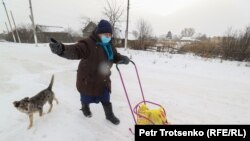 "Rusiju doslovno vidim iz svog dvorišta", kaže mještanka Nina Ivanovna.