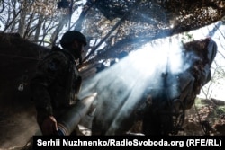 На позиціях українських артилеристів