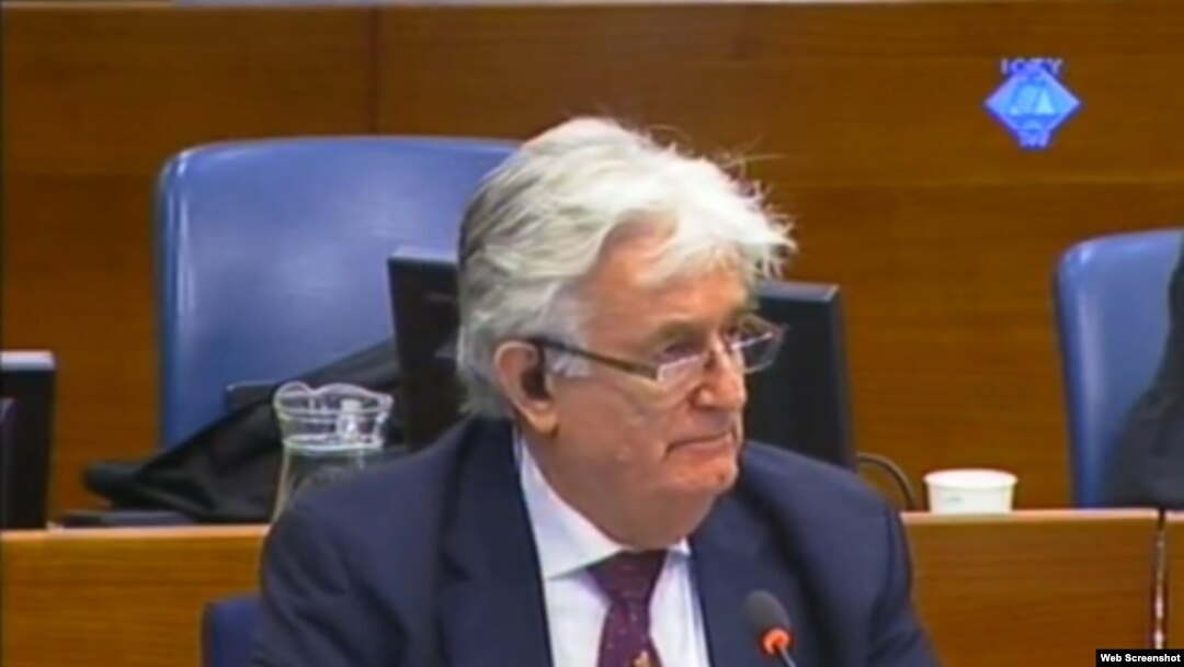 Radovan Karadzic in The Hague