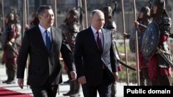 Садыр Жапаров жана Владимир Путин. Бишкек. 26-ноябрь, 2025-жыл.