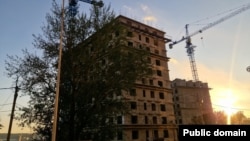 Законсервированная стройка, Октябрьский район Иркутска, 2025 год