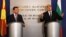 Прес-конференција на премиерите на Бугарија и на Македонија, Бојко Борисов и Зоран Заев.