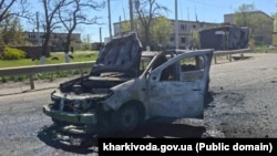 Наслідки російського удару по Мерефі на Харківщині, 4 травня 2026 року