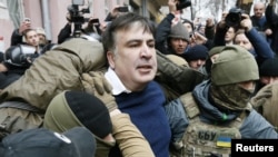 Задержание Михаила Саакашвили, 5 декабря 2017