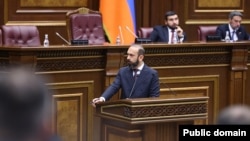 Արտգործնախարար Արարատ Միրզոյանը Ազգային ժողովում, արխիվ